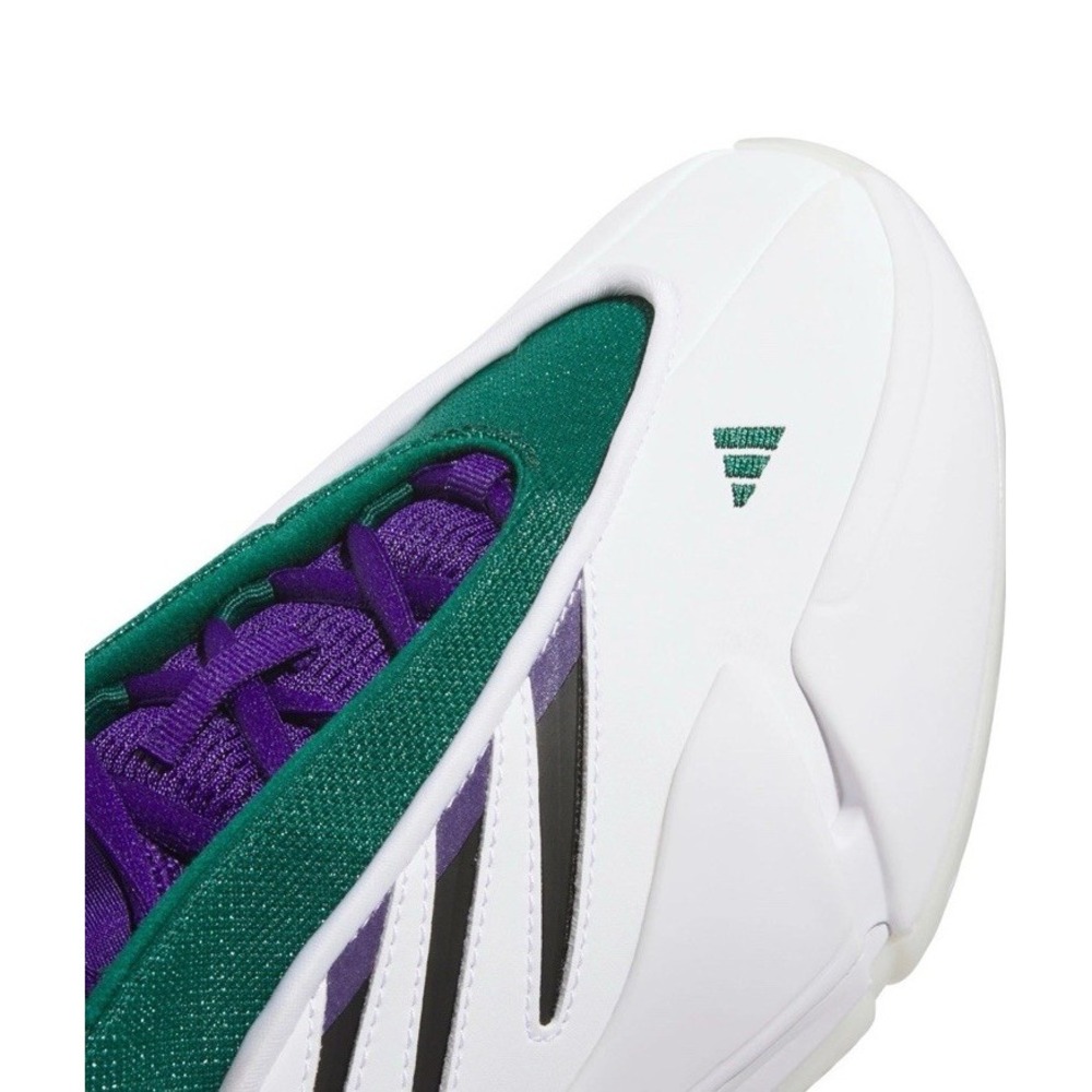 Adidas Dame 9 Low White Men's Size US 12 Sneakers Basketball NEW Shoes - Picture 6 of 9